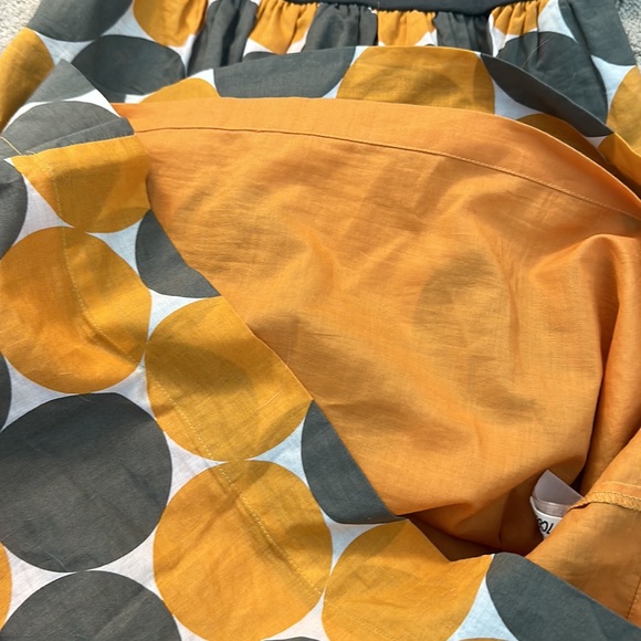 Strapless Anthropologie Hype Sundress polka dots colorful multicolor fit flare - Picture 13 of 14